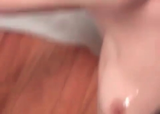 Doggy cums a very nice cum load